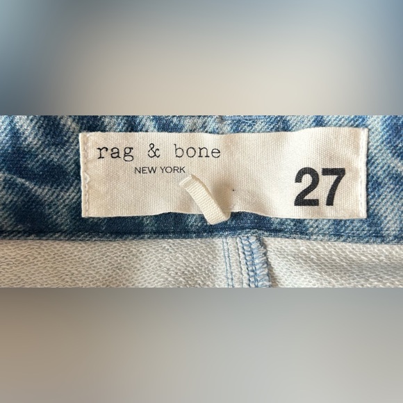 rag & bone faded blue relaxed carpenter jeans - Picture 10 of 11